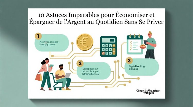 10 Astuces Imparables pour Économiser et Épargner de l'Argent au Quotidien Sans Se Priver