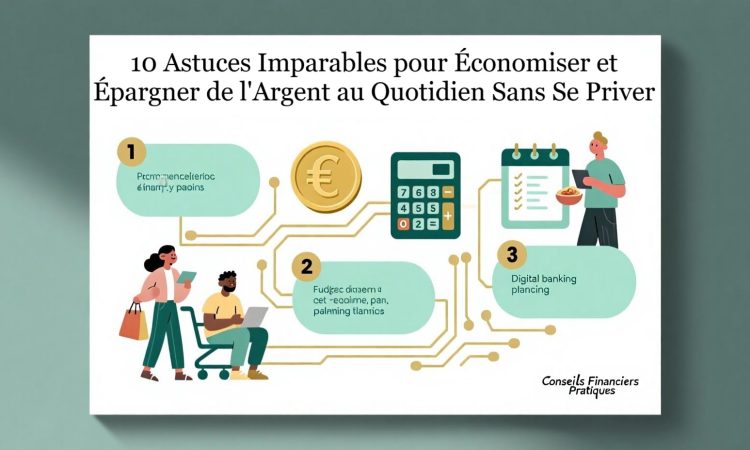 10 Astuces Imparables pour Économiser et Épargner de l'Argent au Quotidien Sans Se Priver