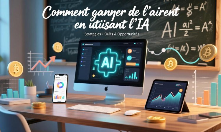 Comment gagner de l’argent en utilisant l’IA stratégies, outils et opportunités