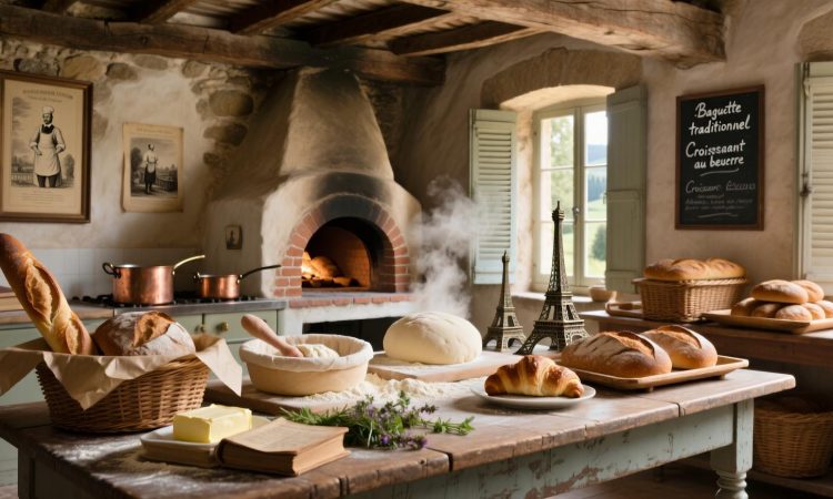 Histoire des plats origines de la baguette, du croissant