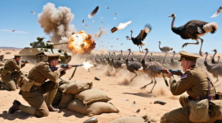 La guerre des émus - quand l’Australie déclara la guerre à des oiseaux