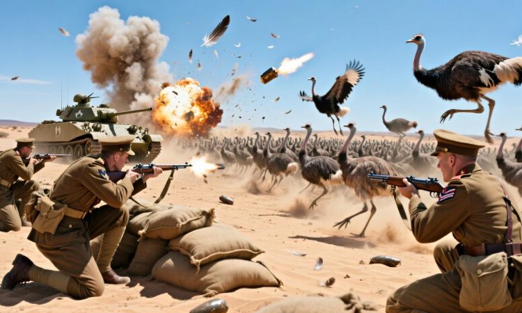 La guerre des émus - quand l’Australie déclara la guerre à des oiseaux