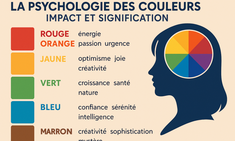 La psychologie des couleurs - comment les teintes influencent nos émotions et nos choix