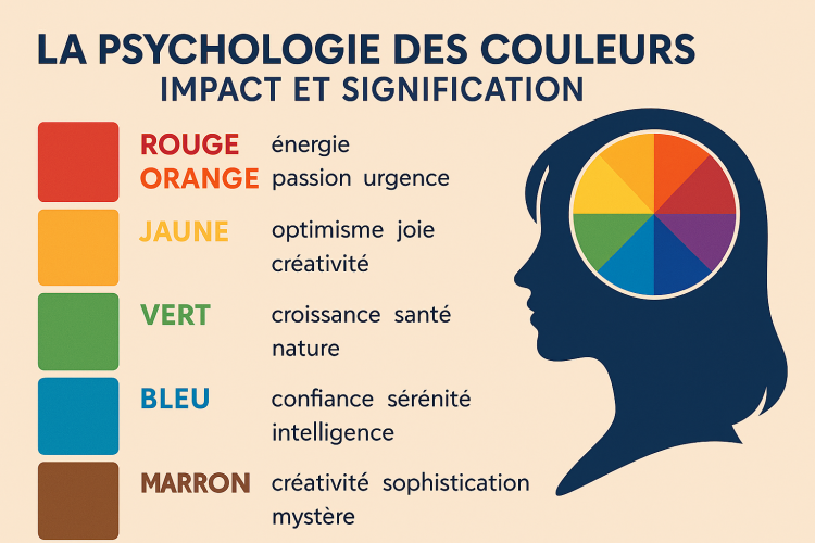 La psychologie des couleurs - comment les teintes influencent nos émotions et nos choix