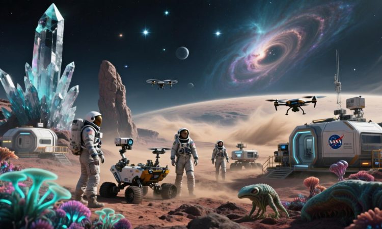 La quête de vie extraterrestre - science espoirs et défis