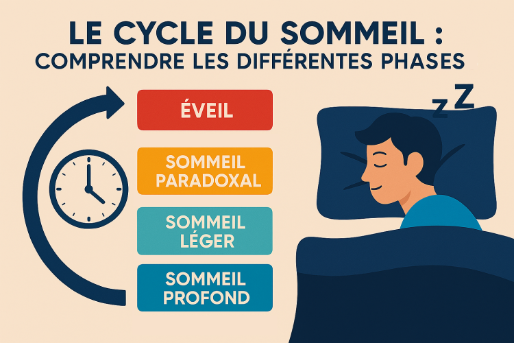 Le cycle du sommeil - comprendre les différentes phases pour mieux dormir
