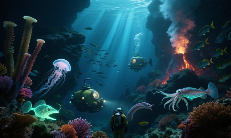 Les secrets des abysses une vie insoupçonnée dans les profondeurs