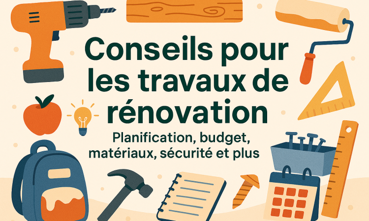 Rénover son intérieur - conseils pratiques pour réussir ses travaux de rénovation