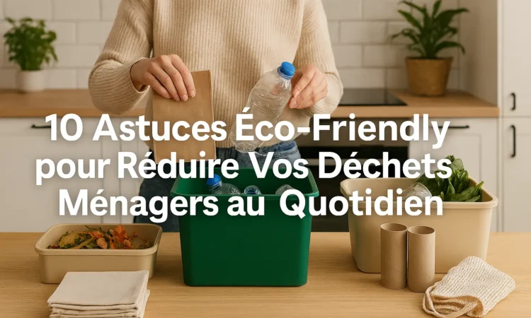 10 Astuces Éco-Friendly pour Réduire Vos Déchets Ménagers au Quotidien