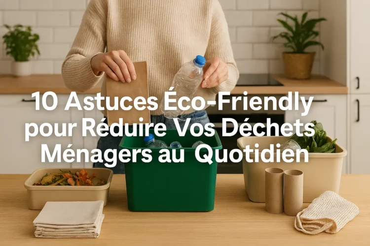 10 Astuces Éco-Friendly pour Réduire Vos Déchets Ménagers au Quotidien
