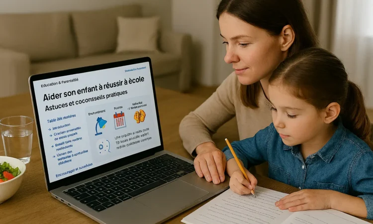 Aider son enfant à réussir à l'école - méthodes, conseils et comparatifs