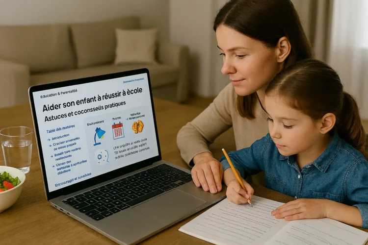 Aider son enfant à réussir à l'école - méthodes, conseils et comparatifs