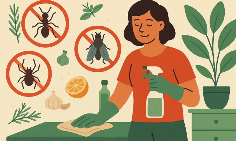 Débarrassez vous de Tous les Types d'Insectes à la Maison par des Moyens 100% Naturels