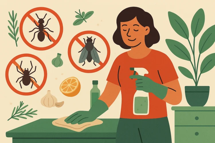 Débarrassez vous de Tous les Types d'Insectes à la Maison par des Moyens 100% Naturels