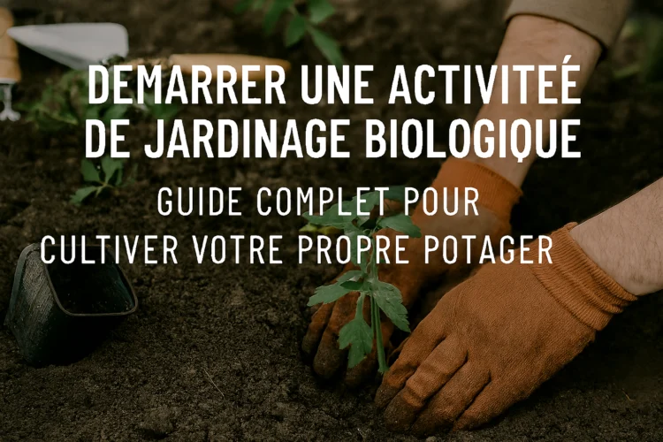 Démarrer une Activité de Jardinage Biologique : Guide Complet pour Cultiver Votre Propre Potager Durable