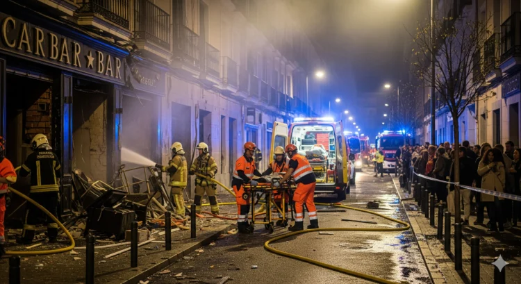 Explosion tragique à Madrid la capitale sous le choc