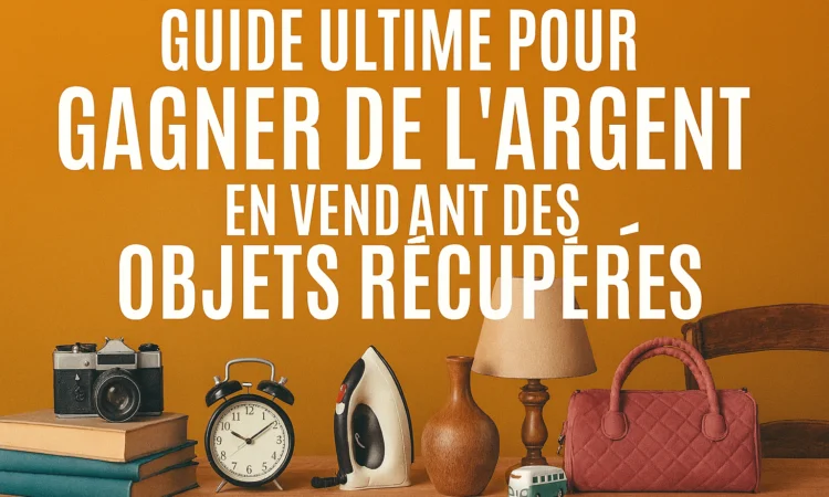 Guide Ultime pour Gagner de l'Argent en Vendant des Objets Récupérés