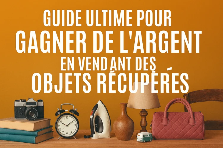 Guide Ultime pour Gagner de l'Argent en Vendant des Objets Récupérés