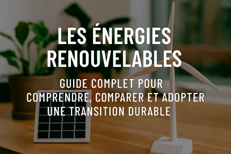 Les Énergies Renouvelables : Guide Complet pour Comprendre, Comparer et Adopter une Transition Durable
