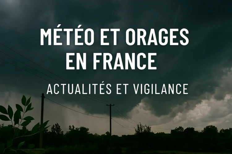 Météo et Orages en France : Actualités et Vigilance