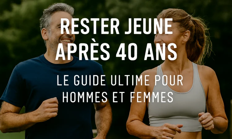 Rester Jeune Après 40 Ans : Le Guide Ultime pour Hommes et Femmes