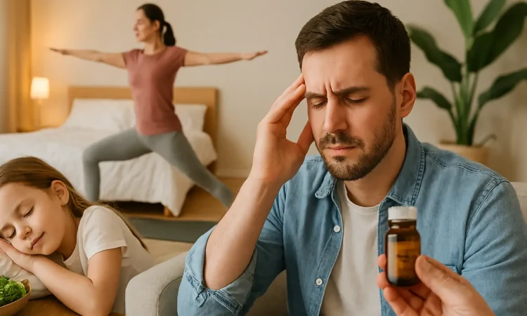 Santé & bien-être de la famille - sommeil stress sport à la maison, médecines douces