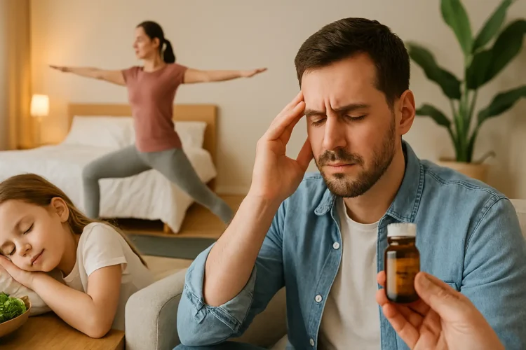 Santé & bien-être de la famille - sommeil stress sport à la maison, médecines douces