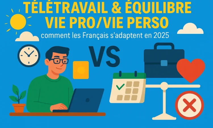 Télétravail et équilibre vie pro-vie perso comment les Français s’adaptent en 2025