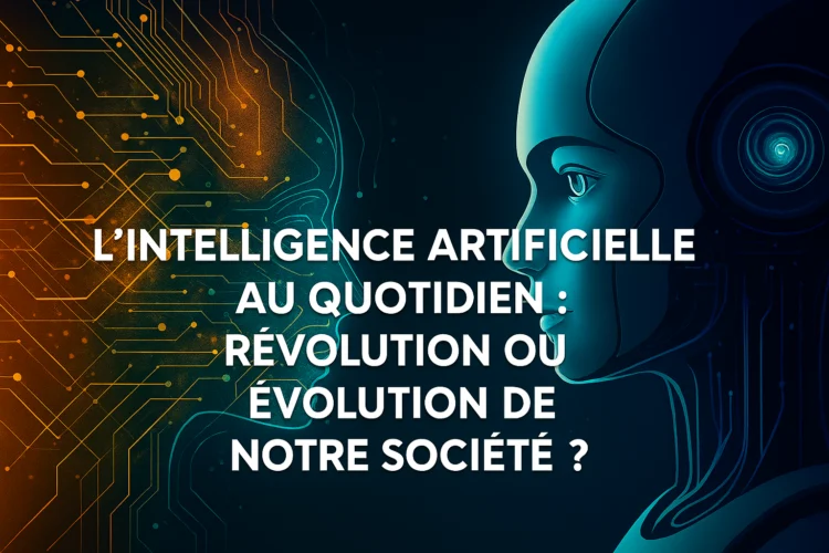 L'Intelligence Artificielle au Quotidien : Révolution ou Évolution de Notre Société ?