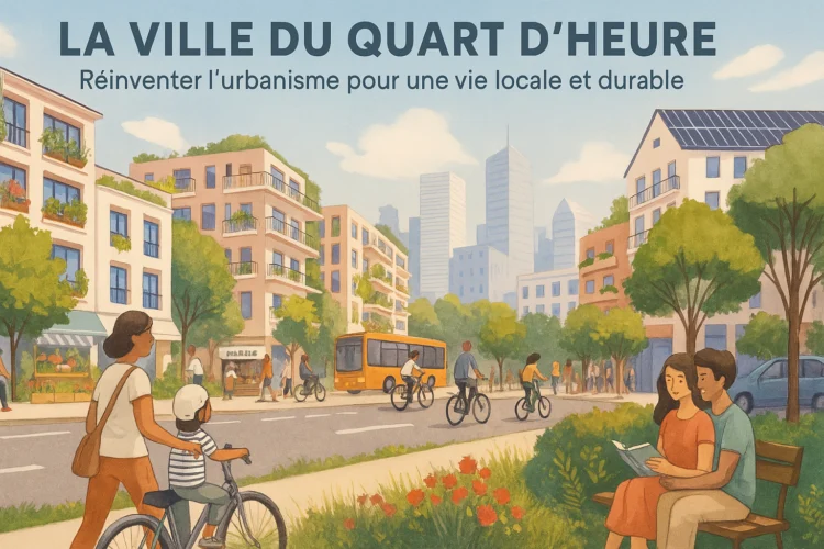 La Ville du Quart d'Heure : Réinventer l'Urbanisme pour une Vie Locale et Durable