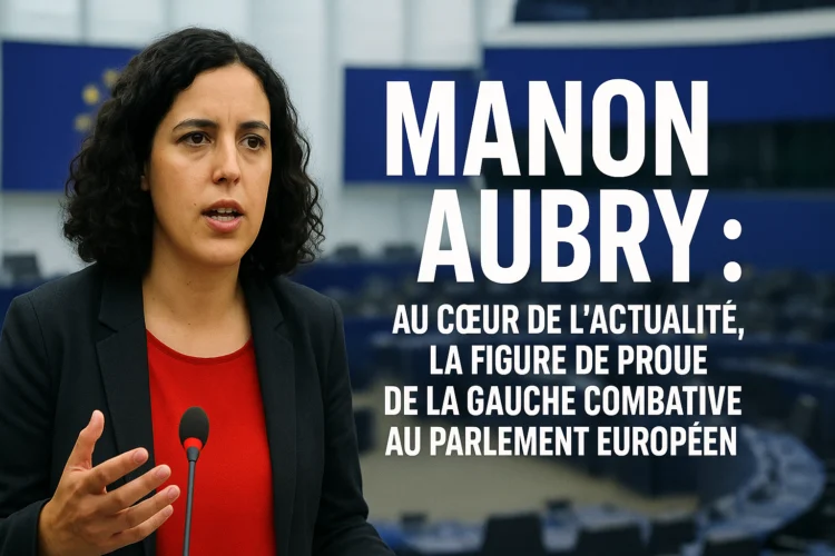 Manon Aubry - Au cœur de l'actualité, la figure de proue de la gauche combative au Parlement européen