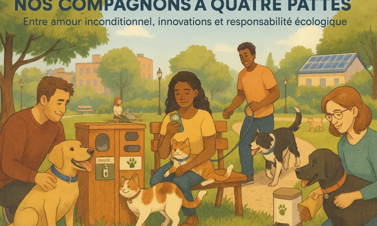 Nos Compagnons à Quatre Pattes : Entre Amour Inconditionnel, Innovations et Responsabilité Écologique