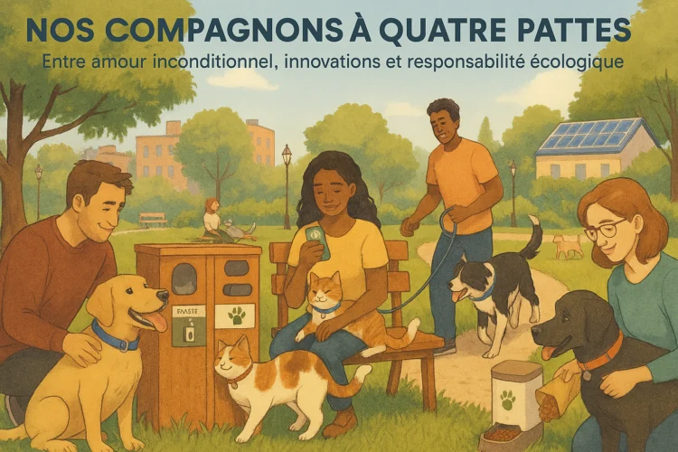 Nos Compagnons à Quatre Pattes : Entre Amour Inconditionnel, Innovations et Responsabilité Écologique