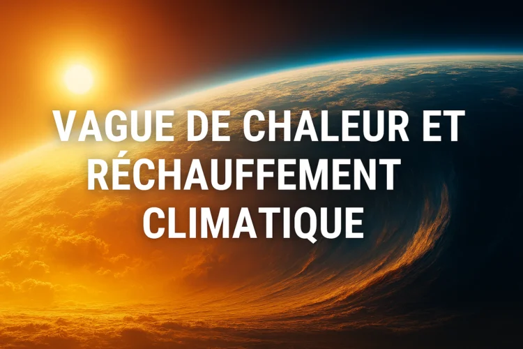 Vague de chaleur et réchauffement climatique