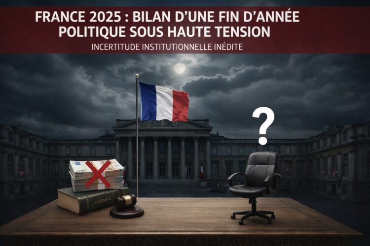 France 2025 : Bilan d'une fin d'année politique sous haute tension