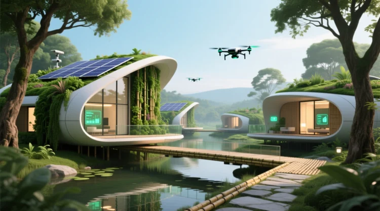 L'Habitat de Demain : Entre Sérénité, Durabilité et Intelligence Connectée en 2025