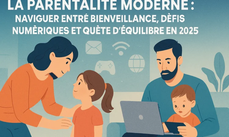 La Parentalité Moderne : Naviguer entre Bienveillance, Défis Numériques et Quête d'Équilibre en 2025
