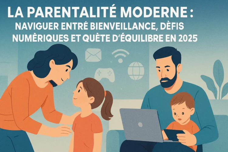La Parentalité Moderne : Naviguer entre Bienveillance, Défis Numériques et Quête d'Équilibre en 2025