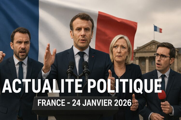 Actualité Politique France - 24 Janvier 2026