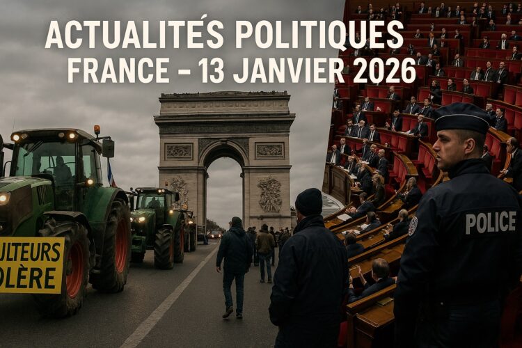 Actualités Politiques France - 13 Janvier 2026