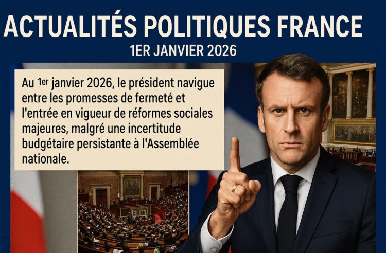 Actualités Politiques France - 1er Janvier 2026