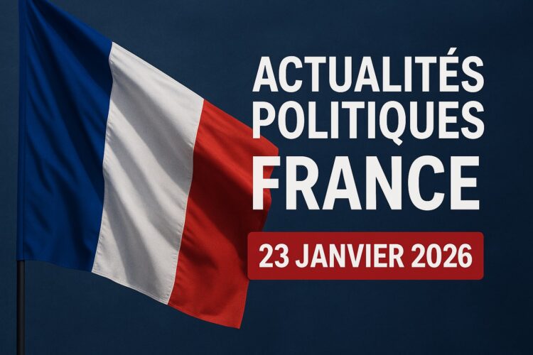Actualités Politiques France : 23 Janvier 2026