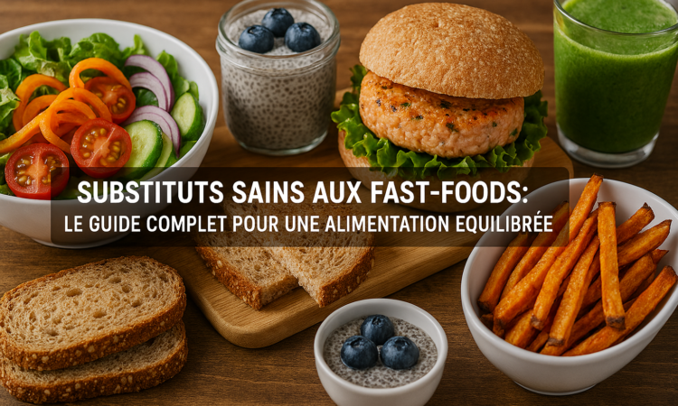 Substituts Sains aux Fast-Foods : Le Guide Complet pour une Alimentation Équilibrée