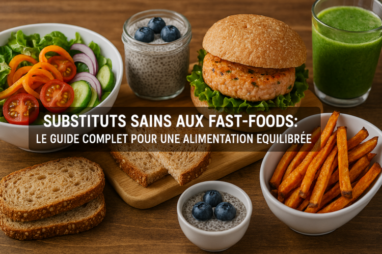 Substituts Sains aux Fast-Foods : Le Guide Complet pour une Alimentation Équilibrée