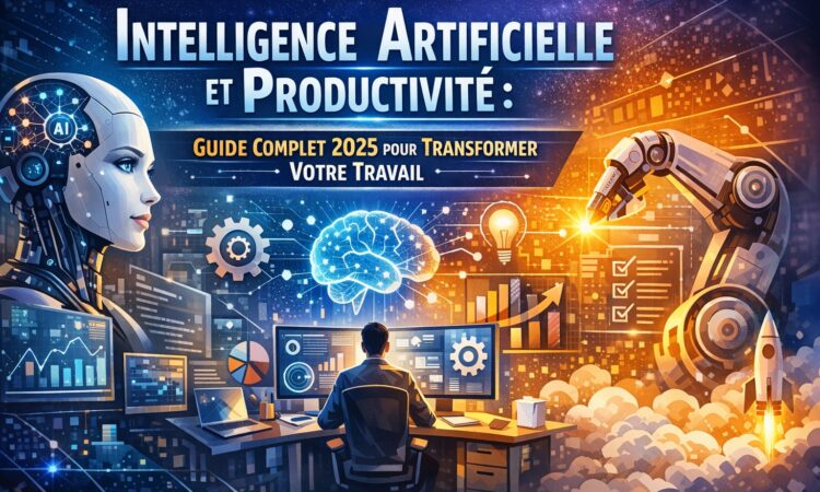 Intelligence Artificielle & Productivité as the topic — very popular, high search volume, broad appeal.