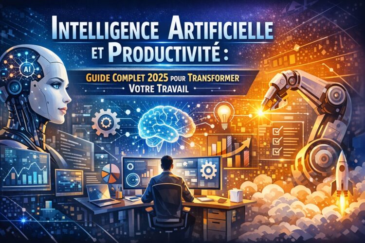 Intelligence Artificielle & Productivité as the topic — very popular, high search volume, broad appeal.
